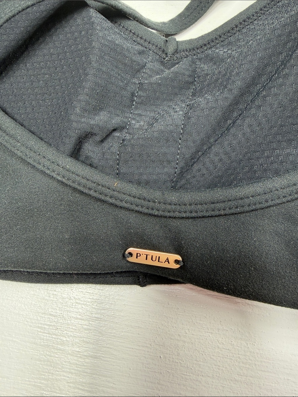 P Tula women’s black sports bra size XXL - Picture 2 of 6